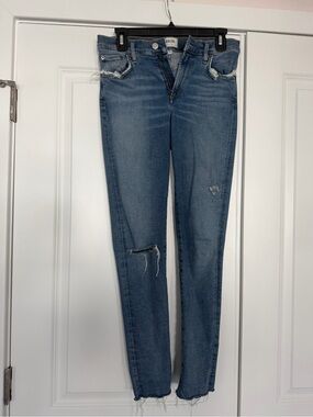 Agolde Sophie Distressed Jeans for Women